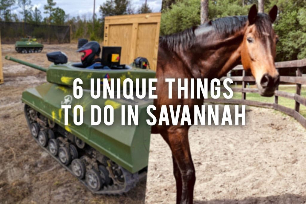 6 Unique Things to Do in Savannah | Savannah Dream Vacations
