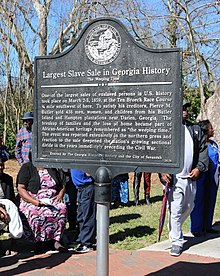 Georgia historical marker.