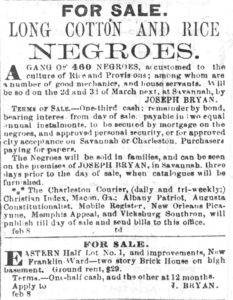 The Butler "Sale of Slaves"